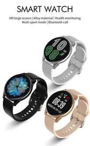 Montre connectée unisexe BT Call, Health Tracker, AMOLED, étanche, iOS/Android - Photo 1 sur 13