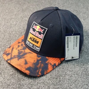 New Red Bull KTM Motocross Racing Team Snapback Hat Cap Blue Orange Tie Dye - Picture 1 of 8