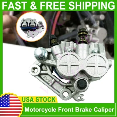 130mm Motorcycle Hydraulic Brake Lower Pump Right Rear Brake Disc Calipers Set✨ - Image 1 of 4