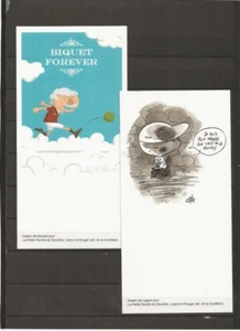 LOT DE 2 EX LIBRIS / AVOIR - Picture 1 of 1