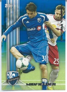 2013 Topps BLUE ANDREA PISANU Parma Bologna Impact Sliema Wanderers SP RC #/50 - Picture 1 of 2