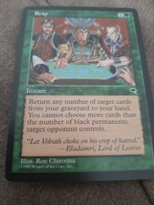 Reap Tempest Magic mtg NM, English x1