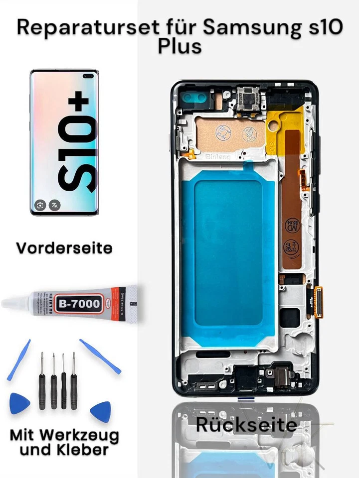 Display Für Samsung Galaxy S10 Plus SM-G975 Full Incell Bildschirm LCD - Bild 1 von 1