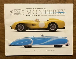 RM Auctions Sports & Classic Car Catalog August 2010 Portola Hotel Monterey R7 - Imagen 1 de 12