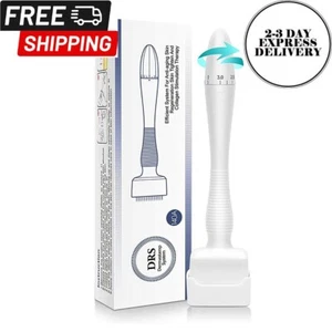 Derma Stamp Microneedle Adjustable Needle Length for Face / Hair /Beard /Scalp - Picture 1 of 6