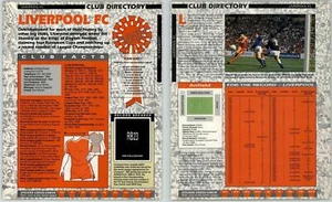 Liverpool FC - Club Directory - Orbis Football Collection 1990-91 Page - Picture 1 of 1