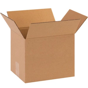 25 - 10x8x8 Cardboard Shipping Moving Storage Packing Boxes Corrugated Cartons - Picture 1 of 2
