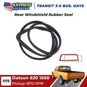 Rear Windshield Glass Rubber Seal Belt Fit Nissan Datsun 620 Pickup 1972-79 New - Picture 1 of 3