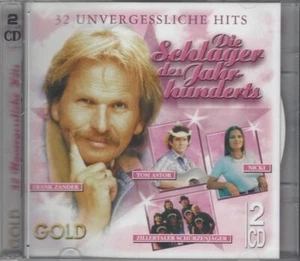 Die Schlager des Jahrhunderts - 2 CD, Frank Zander, Tom Astor, Nicki u.v.a. - Imagen 1 de 2