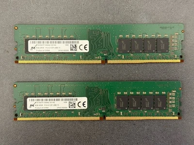 2 x 8GB Micron PC4 DDR4 SDRAM Memory Modules (16GB Total) - Image 1 of 2