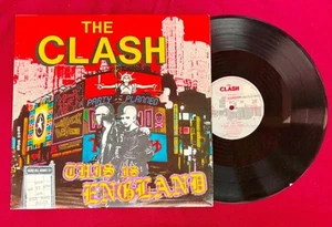 The Clash ‎~ 1985 This Is England UK NM Unplayed Vinyl 12" 45rpm Promo Single - Picture 1 of 5