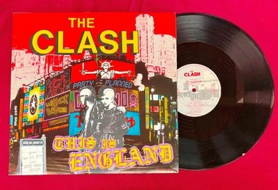 The Clash ‎~ 1985 This Is England UK NM Unplayed Vinyl 12" 45rpm Promo Single - Image 1 of 4