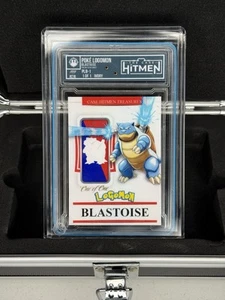 The Case Hitmen Pokemon Blastoise 1/1 FOTL Poke Logomon - Picture 1 of 3