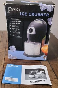 Deni Ice Crusher Automatic Model 6100 Stainless Steel / Black - Picture 1 of 10
