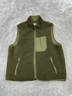 Zara Vest Mens Xl Green Full Zip Fleece - Image 1 of 4