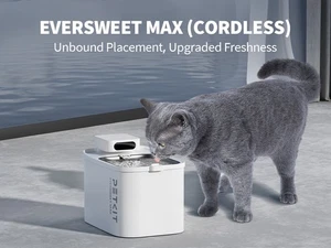 PETKIT EVERSWEET MAX CordlessCat Water Fountain,105 oz/3L Pet WaterFountain - Picture 1 of 10