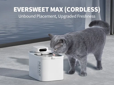PETKIT EVERSWEET MAX CordlessCat Water Fountain,105 oz/3L Pet WaterFountain - Image 1 of 4