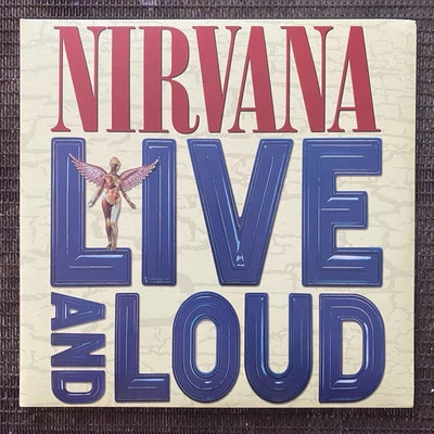 Nirvana Live And Loud Black 2LP Vinyl 2013 Geffen Records Kurt Cobain - Image 1 of 4