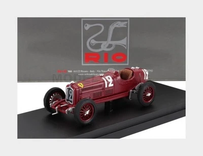 RIO-MODELS 4774 ALFA ROMEO - F1 P3 N 12 MONTLHERY FRANCE GP 1934 LOUIS CHIRON -  - Immagine 1 di 2
