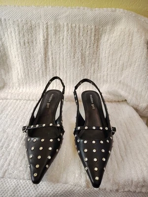 Steven Madden Krystal-R Slingback Kitten Heels  - Size 7M - Image 1 of 4