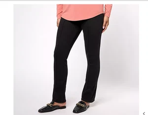 Belle by Kim Gravel Reg Flexibelle Seamed Baby Boot Cut Jean - Black - 14 - Picture 1 of 2