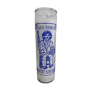 Vela Ritual Blanca San Simón / San Simón Veladora Blanca - Imagen 1 de 2