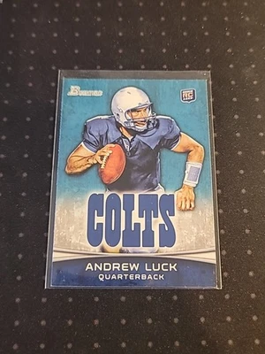 2012 Bowman Andrew Luck Rookie (RC) Indianapolis Colts #150 - Image 1 of 2
