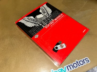 Harley-Davidson Softail Service Manual 2021 +Bonus_FX_ST_BBS_FBS_LRS/FL_HCS_FBS Foto 1 de 4