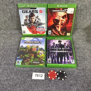 Gear 5 Minecraft Starter Tekken 7 Saints Row Third Xbox One Videospiel Lot sehr guter Zustand - Bild 1 von 6