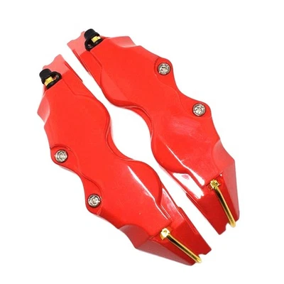 1 par de cubiertas protectoras de pinza de freno de disco de coche 3D opciones de 4 colores izquierda y derecha Foto 1 de 4