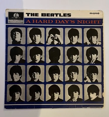 The Beatles A Hard Day’s Night 1964 UK Vinyl LP VG+ 3N / 3N 1st Pressing Mono - Photo 1/4