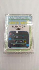 Epoch Cassette Vision Elevator Panic Japan Import Retro Video Game Rare