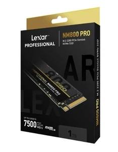 Lexar Professional 1TB NM800 PRO M.2 2280 PCIe 4.0 x4 SSD LNM800P001T-RNNNG - Picture 1 of 10