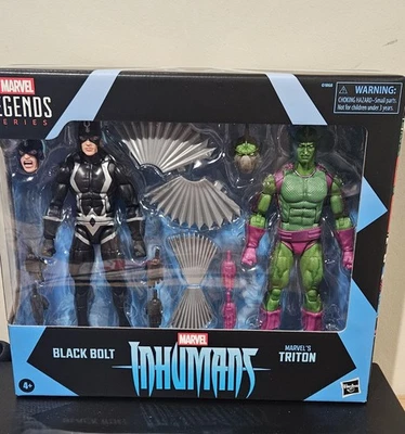 Figura de 6 pulgadas Marvel Legends Inhumans paquete de 2 - Black Bolt & Triton EN STOCK Foto 1 de 4