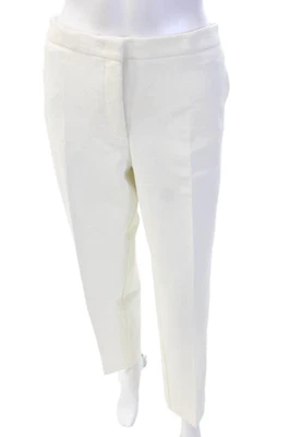 Pantalones rectos Derek Lam para mujer blancos talla 12 Foto 1 de 4