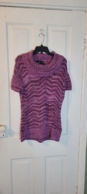 I ❤️ By Boy Meets Girl XL Mujer Pullover Mangas Largas Tejido Pullover Suéter Foto 1 de 4