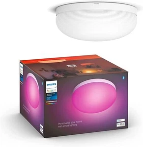 Lámpara de techo Philips Hue White & Color Ambiance Flourish blanca 1940lm B-WARE - Imagen 1 de 6