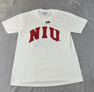 Northern Illinois Huskeys Youth White Short-sleeve Shirt Size Large - Picture 1 of 4