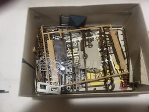Vollmer Box of Surplus misc building Parts, plans. Parts and condition as shown - Picture 1 of 11