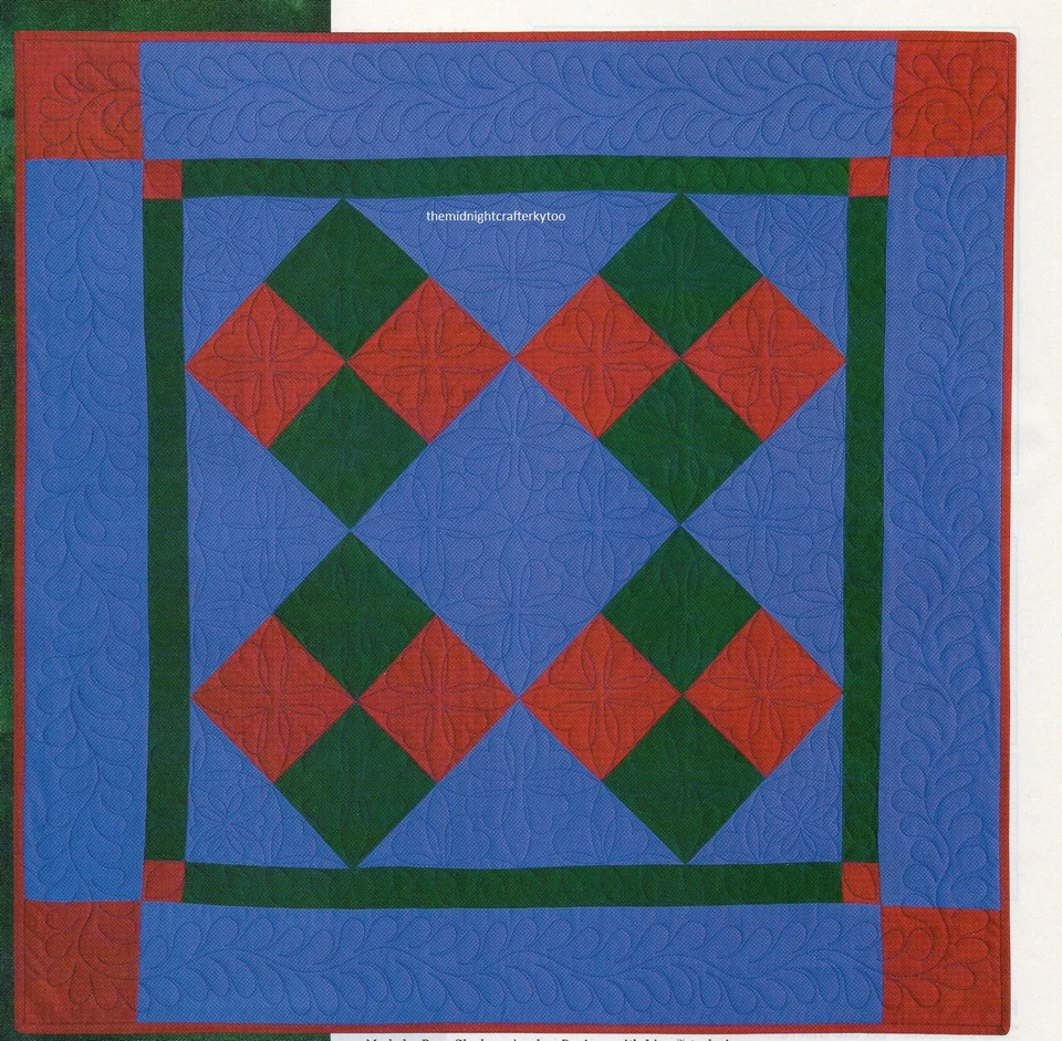 Classic Simplicity Quilt Pattern Pieced PC - Image 1 of 1