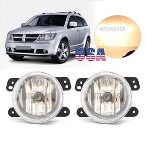 Front Bumper Driver&Passenger Side Fog Lights Lamps For Dodge Journey 2010-2020 - Bild 1 von 12