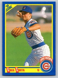 1990  Score #614 Greg Smith Rookie Card