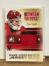 Chris Osgood 2010 In the Game Vault Between the Pipes 2 Color Jersey Patch #1/1