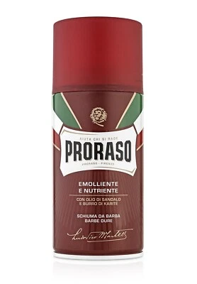 HANS-JÜRGEN MÜLLER GMBH & CO. KG Proraso Rasierschaum mit Sandelzholz und Karité Butter 50 ml