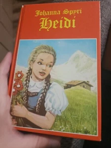 HEIDI Johanna Spyri Legendary Classic Children’s Books Series Hardcover Book - Picture 1 of 8