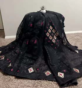 Saphora Muslin Saree With Jamdani Work - Picture 1 of 4