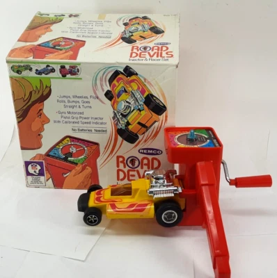 Vintage Remco Road Devils Injector & Racer Set Yellow Car Red Injector - Image 1 of 4