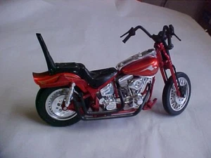 Vintage Toy Harley Davidson Chopped Motorcycle Model - Picture 1 of 7