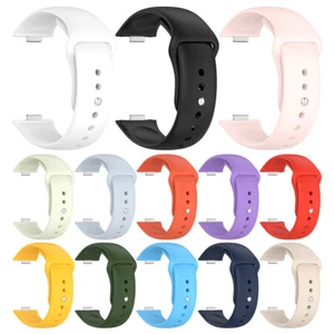 Silicone Sport Strap Sweatproof Smartwatch Strap for Huawei Watch FIT 3 Strap - Photo 1 sur 25