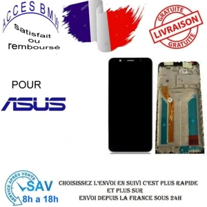 Ecran LCD vitre tactile pour Asus Zenfone Max Pro M1 ZB601KL NOIR - Photo 1 sur 1